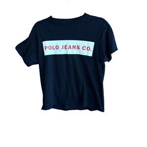 Vintage 90s Polo Jeans Co. Ralph Lauren Spellout T-shirt Size M/L